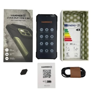 Mobilni telefon Hammer CONSTRUCTION 2 5G 8GB/256GB MILITARY EDITION IP69K - Img 3