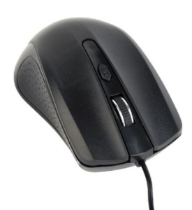MUS-4B-01L Gembird Opticki mis 800-1200Dpi 4-button black 99mm USB kabl 1,8m - Img 2