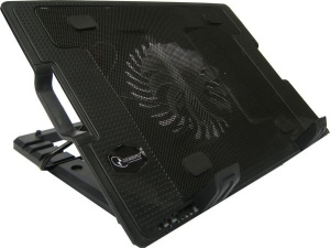 N2000IV** Gembird hladnjak za laptop, 15-17 180mm Fan-CONTROL, 2xUSB, 365x265mm, Ergo Stand(599) - Img 1