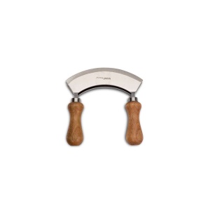 NAVA NV10-058-060 NOŽ SA DUPLIM SEČIVOM ZA ZAČINSKO BILJE 13.5CM - Img 2