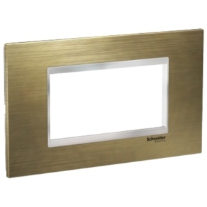 Okvir inox 4M bronza-hrom LMR7724038 - Img 2