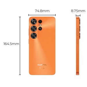Oukitel C26 blue Smart phone 4G/Ultra-Thin/Octa-Core/6.63"HD/128GB/6GB/13M/5MP/5150mAh/Android 16 - Img 2