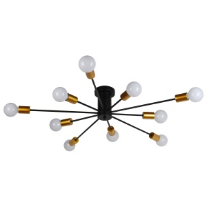 Plafonska lampa FK7009-10C BK - Img 3