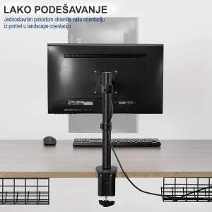 Podesivi Stoni Držač za Jedan Monitor MA-DF1-01 Gembird - Img 6