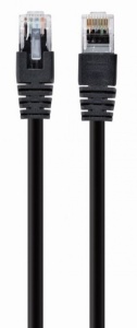 PP12-1M/BK Gembird mrezni kabl, CAT5e UTP Patch cord1m, black - Img 1
