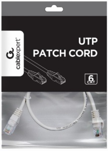 PP6U-0.5M Gembird Mrezni kabl, CAT6 UTP Patch cord 0.5m grey - Img 3