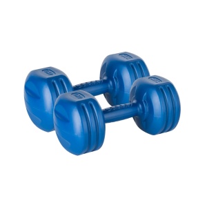 REBEL ACTIVE Bitumenske bučice za fitnes par 2x4kg RBA-2309