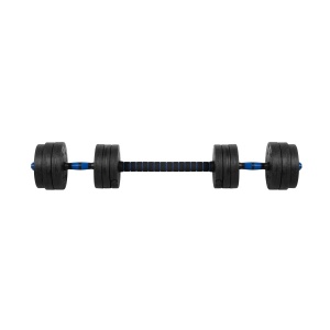 REBEL ACTIVE Bitumenski podesivi tegovi bučice sa spojnicom set 2x10kg RBA-2300 - Img 4