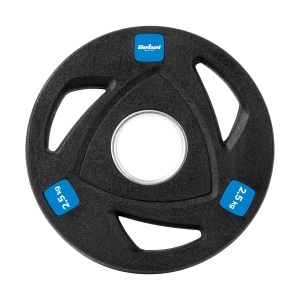 REBEL ACTIVE Gumirani olimpijski liveni tegovi set 4x2.5kg / 51mm RBA-2108 - Img 3