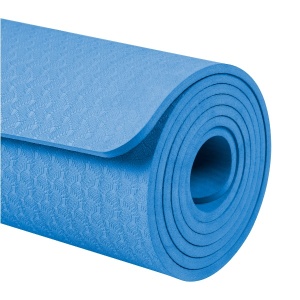 REBEL ACTIVE Joga i fitnes prostirka TPE pena 6mm plava RBA-3152-BL - Img 3
