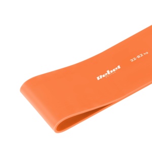 REBEL ACTIVE Lateks guma elastična traka za vežbanje Power Band PL-7 narandžasta otpor 32-82 kg RBA-3000-7 - Img 2