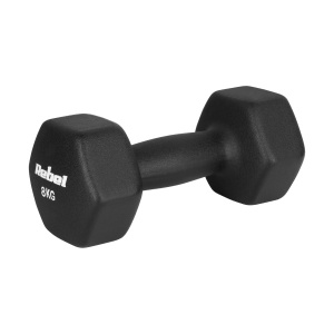 REBEL ACTIVE Liveni neoprenski HEX tegovi bučice par 2x8kg RBA-2330-8 - Img 3