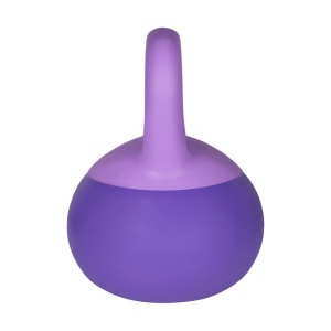 REBEL ACTIVE Meka vinilna girja rusko zvono Soft Kettlebell 8kg RBA-2333-08 - Img 3