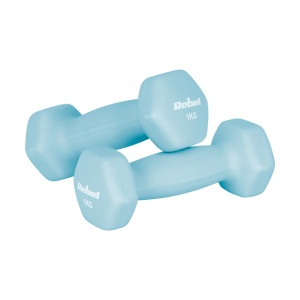 REBEL ACTIVE Neopren HEX bučice, par 2x1 kg, model RBA-2330-1 - Img 2