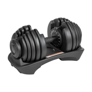 REBEL ACTIVE Podesiva liveno-gvozdena bučica sa automatskim sistemom, 24 kg, model RBA-2303