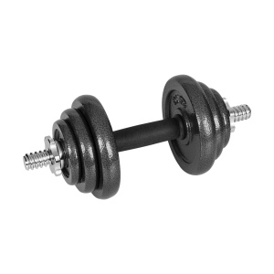 REBEL ACTIVE Podesivi set liveno-gvozdenih bučica sa šipkom u koferu, 20 kg, model RBA-2327-20 - Img 3