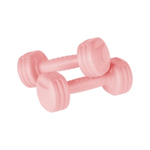 REBEL ACTIVE Set bučica sa gumenom oblogom, ukupno 20 kg 2x1kg + 2x2kg + 2x3kg + 2x4kg RBA-2310 - Img 2