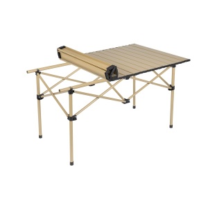 REBEL ACTIVE Sklopivi kamperski set za plažu sto i 4 stolice metalni RBA-5600 - Img 3