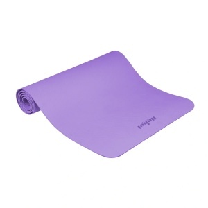 REBEL ACTIVE Strunjača prostirka za jogu, pilates i fitnes 183x61 cm debljina 4mm TPE ljubičasta RBA-3157-PU