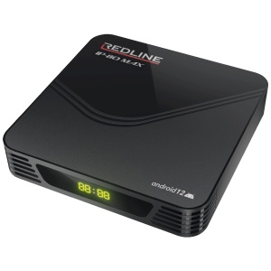 REDLINE Prijemnik IPTV@Android, 8K, 4 / 32 GB, USB, WiFi - IP-80 Max - Img 1