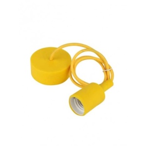 RUSTIK 119 VISILICA 1*E27 ZUTA pvc - Img 4