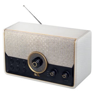 SAL Retro radio, AM-FM-BT-USB-mSD - RRT 6B - Img 1