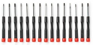 SDAS110VA Precizni set odvijaca 3x PH / 4x Flat / 4x Hex / 4x Tx (15kom) - Img 2