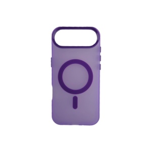 Silikonska futrola Magsafe FLURO COLOR Iphone 17 Air LJUBIČASTA