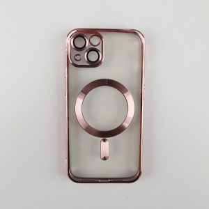 Silikonska futrola Magsafe Iphone 13 ROZE