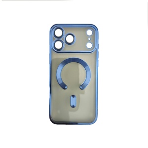 Silikonska futrola Magsafe Iphone 17 Pro Max PLAVA