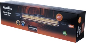 Silverline 26106 Zidna infracrvena grejalica sa halogenim grejaèem, 1200W/600W C-Wave - Img 1