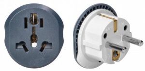 SMART-D1849 Gembird Travel adapter 168 Svetski (UK, SAD, AUS) na Evropski 13A - Img 2