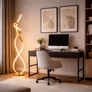SOLEA 136 PODNA LAMPA 36W 3000K CAPPUCCINO - Img 3