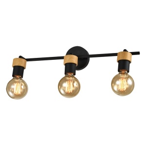 Spot lampa FE706-3 BK+WD
