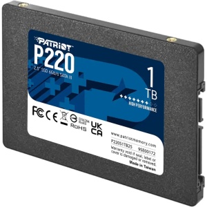 SSD 2.5 SATA3 1TB Patriot P220 550MBs/500MBs P220S1TB25 - Img 2