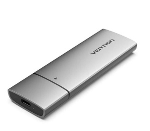 SSD Rack Vention KPEH0 M.2 NGFF USB-C 3.1 Aluminium - Img 1
