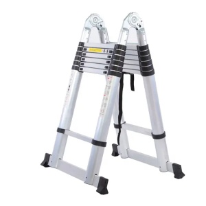 SuperStep Duple Aluminijumske Teleskopske Merdevine 2,5+2,5 XL