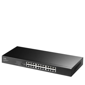 Svič 10/100/1000 24-port Cudy GS1024E Rackmount Light Managed - Img 4