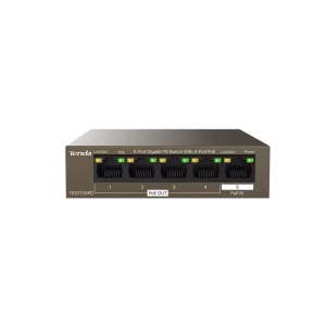 Svič 10/100/1000 5-Port PSE i PD Tenda TEG1105PD/4-Port PoE OUT/1-Port PoE IN