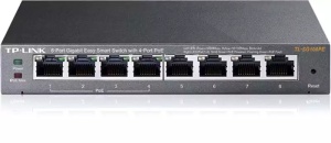 Svič smart 10/100/1000 8-port TP-Link TL-SG108PE/4 PoE - Img 1