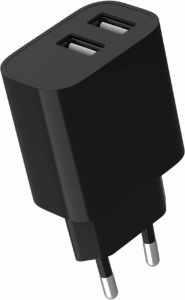 TA-UC-2A12-01-BK Gembird 2-port univerzalni USB punjac, 2.4 A, black 12W - Img 2