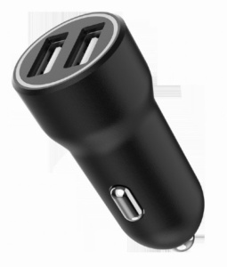 TA-UC-2A15-CAR-01 Gembird 2-port USB car charger, 3.1A, 15.5W, black - Img 3