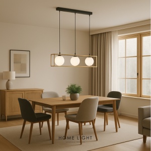 TALIA 72 LUSTER 3*E14 CRNA/ZLATO - Img 5