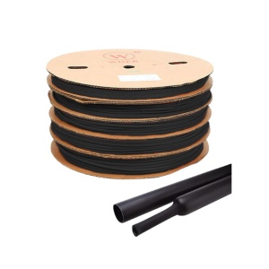 Termoskupljajući bužir 4mm crni 200m - Img 1