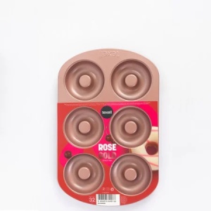 Texell modla za krofne 6 rupa rose gold TPRG-K321
