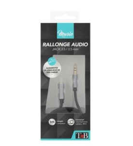 TNB CBJACK35M PRODUŽNI AUDIO KABL 3,5MM Muško/ženski - Img 2