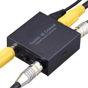 Toslink i Coaxial konvertor KT-D2CB.50B crni