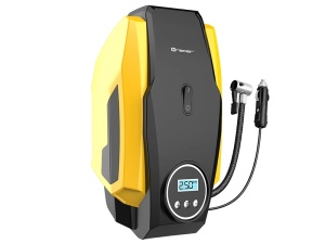 TRACER Auto kompresor 12V 150 PSI 80W sa LCD displejem i lampom RES-11 Krom - Img 2