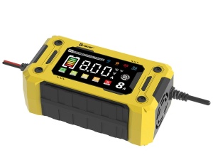 TRACER Pametni punjač za akumulatore 12V 8A sa 9-stepenim punjenjem DT128 - Img 4
