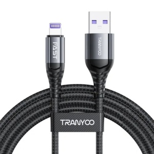 TRANYOO USB Data kabl Lightning T-S16L 2m 5A ojačan